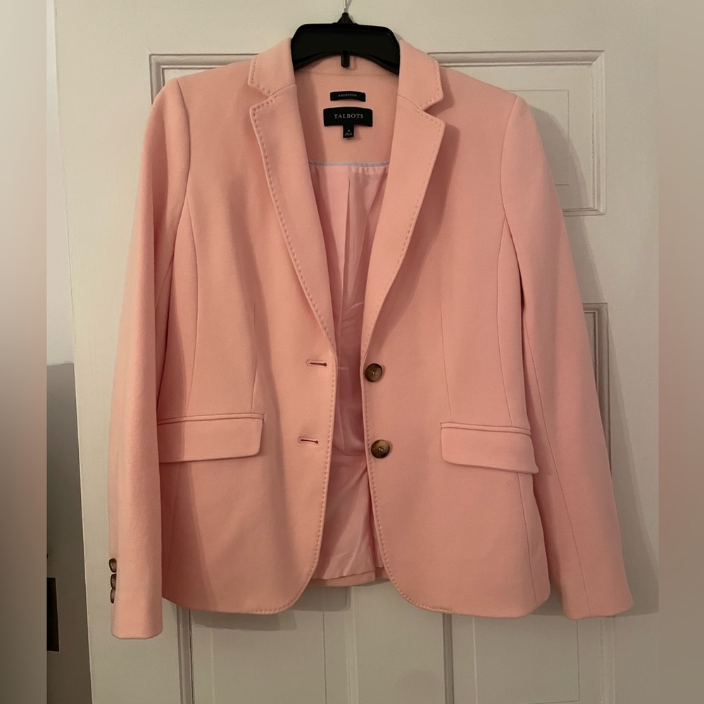 Talbots ladies Aberdeen Pink blazer